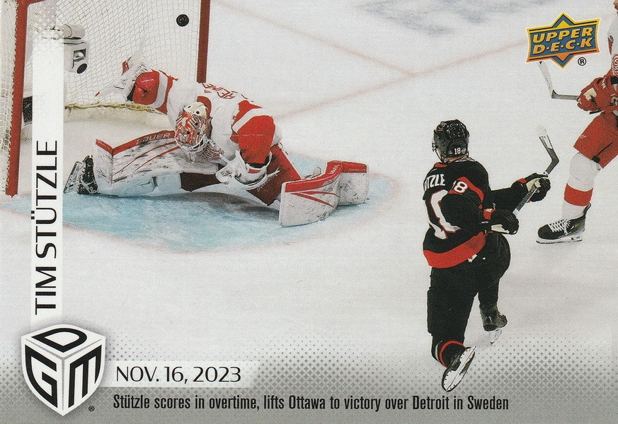 Hockey card Tim Stutzle