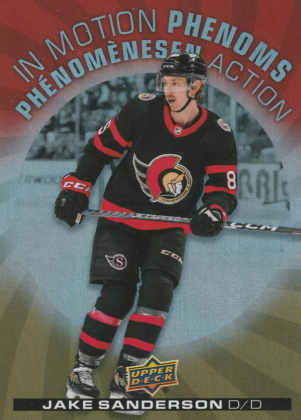 Hockey card Jake Sanderson
