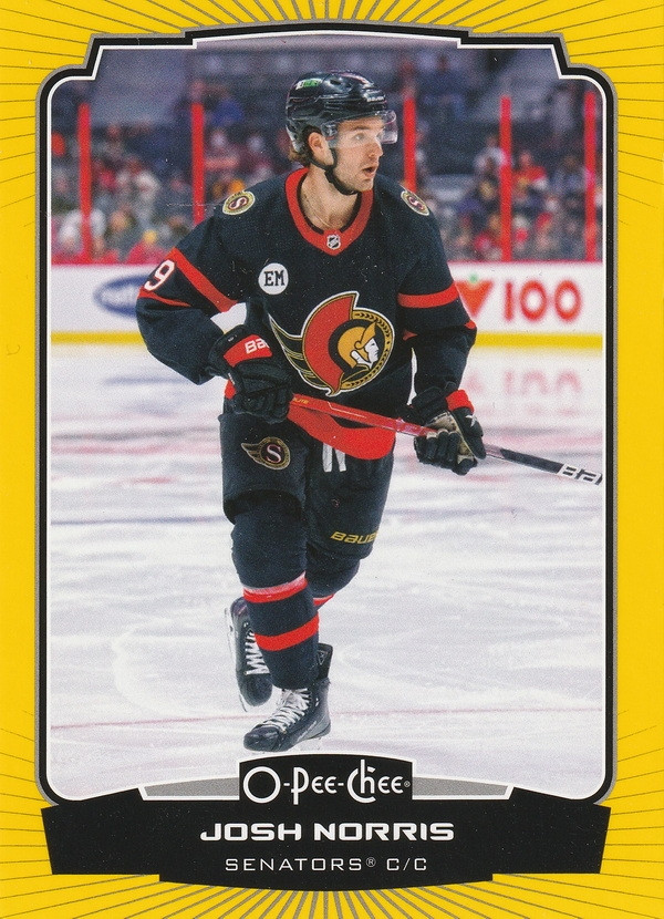 Hockey card Josh Norris