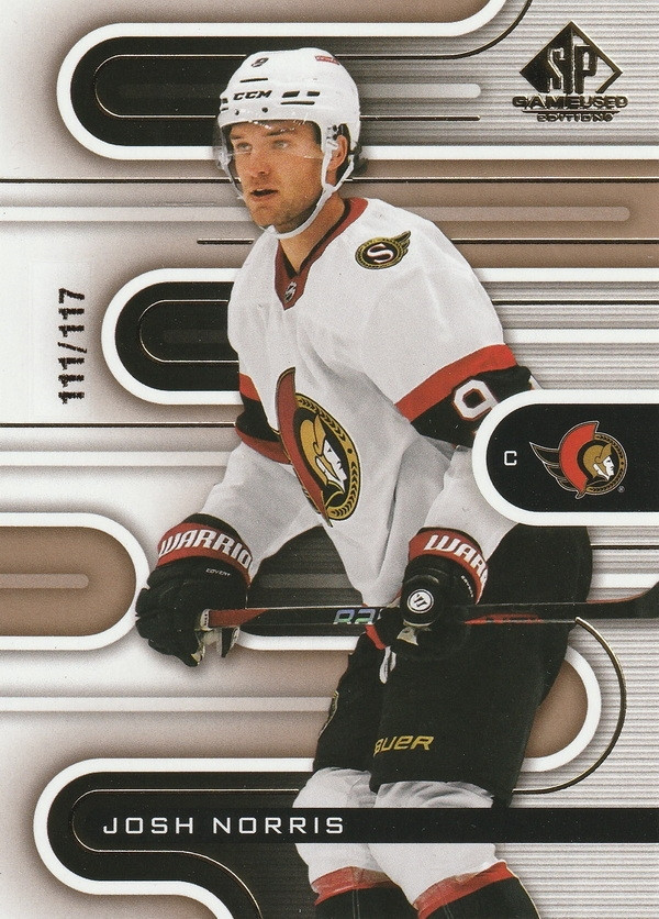 Hockey card Josh Norris