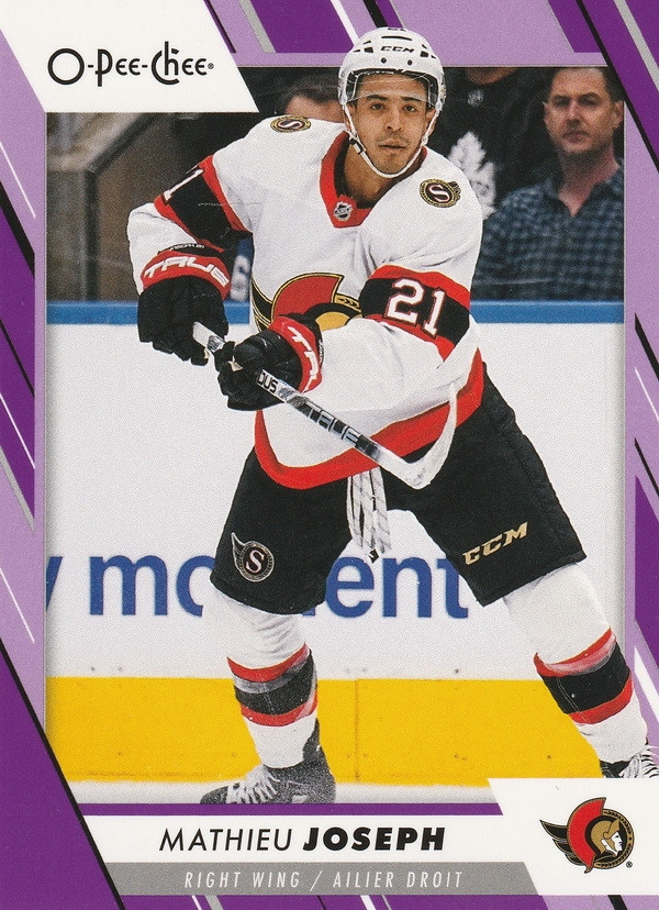 Hockey card Mathieu Joseph