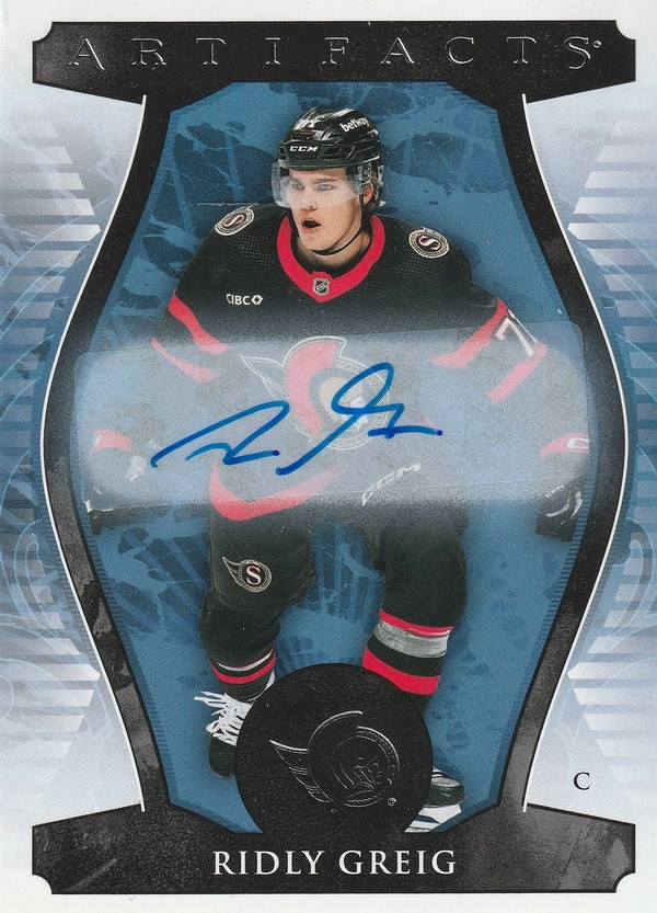 Hockey card Ridly Greig