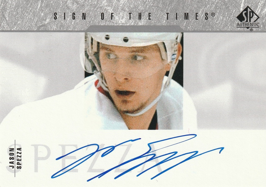 Hockey card Jason Spezza 