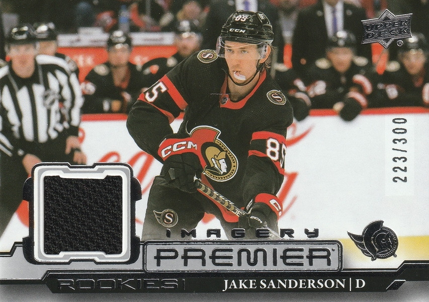 Hockey card Jake Sanderson