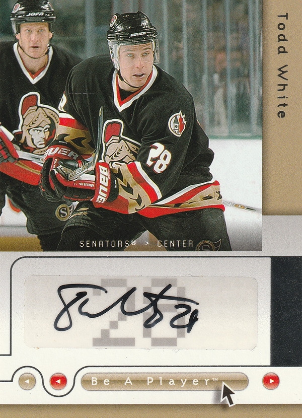 Hockey card Todd White