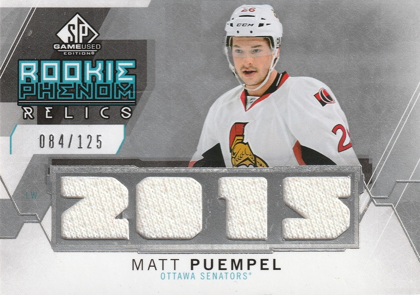 Hockey card Matt Puempel