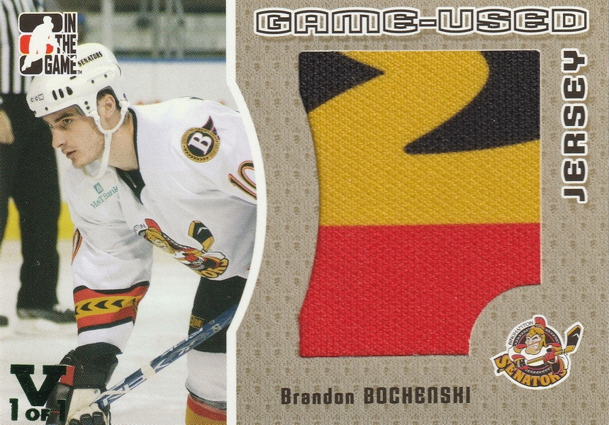 Hockey card Brandon Bochenski