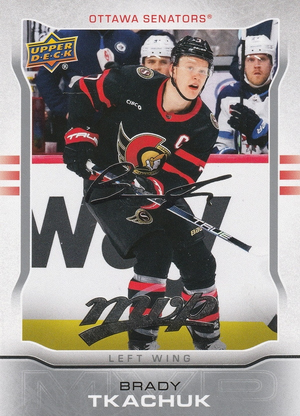 Hockey card Brady Tkachuk