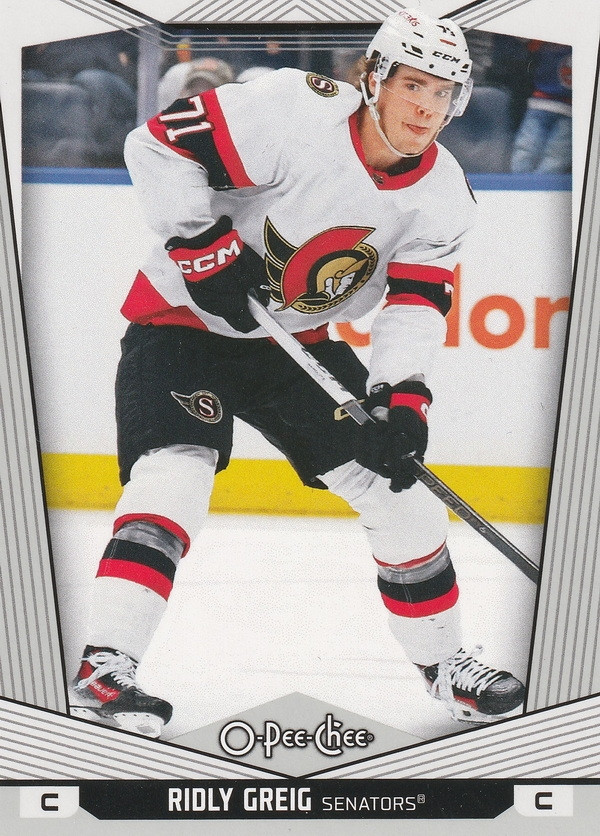 Hockey card Ridly Greig