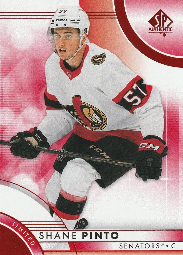 Hockey card Shane Pinto