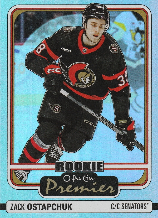 Hockey card Zack Ostapchuk