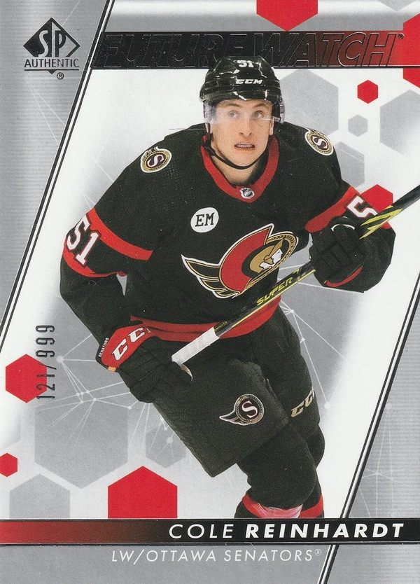 Hockey card Cole Reinhardt