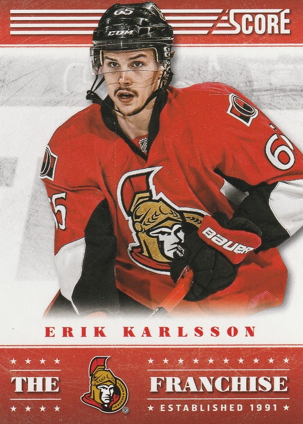 Hockey card Erik Karlsson