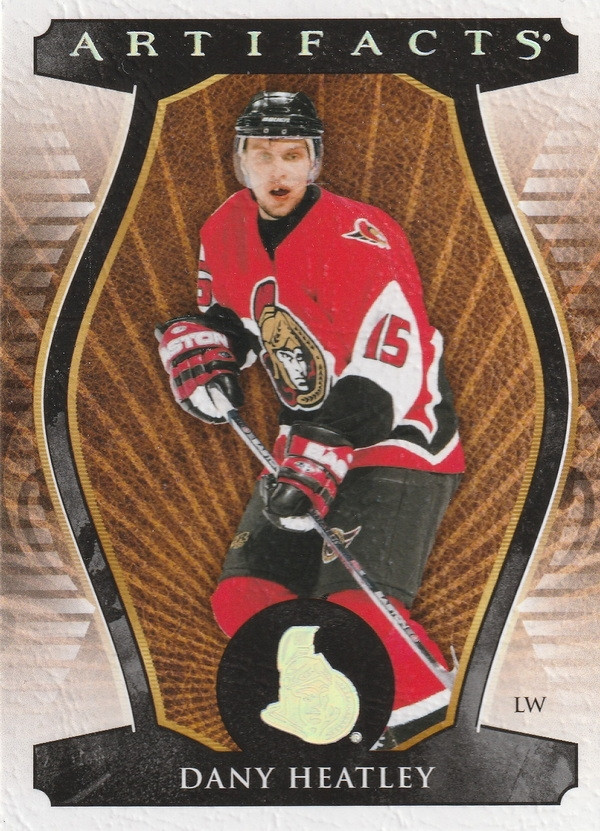 Hockey card Dany Heatley
