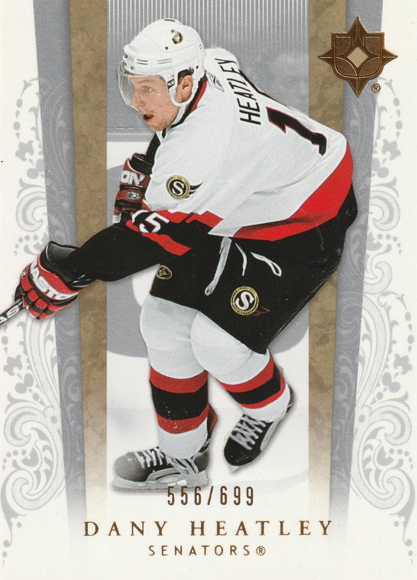 Hockey card Dany Heatley