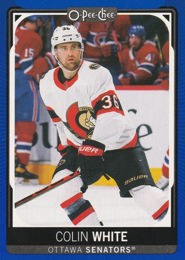 Hockey card Colin White