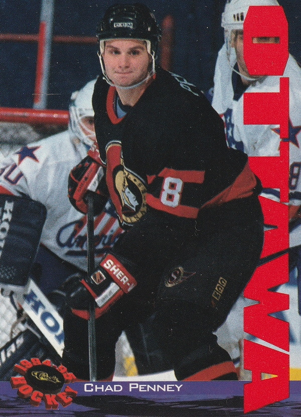 Hockey card Chad Penney
