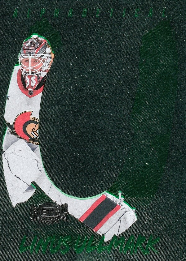 Hockey card Linus Ullmark