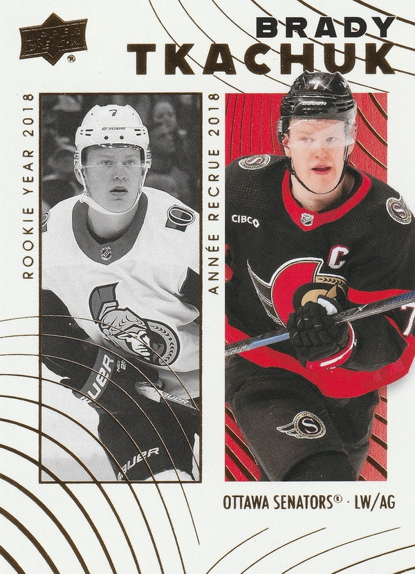 Hockey card Brady Tkachuk