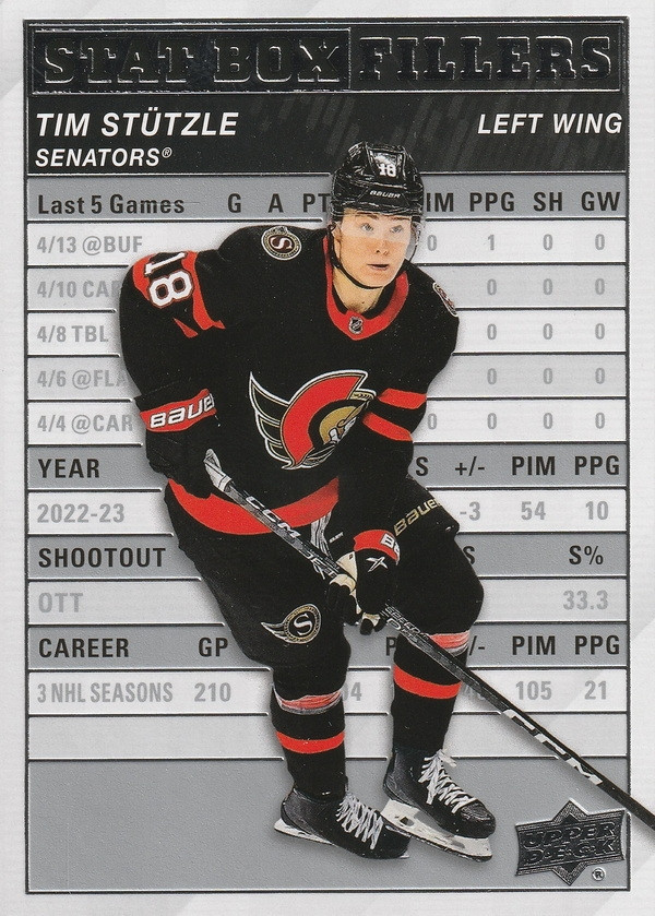 Hockey card Tim Stutzle