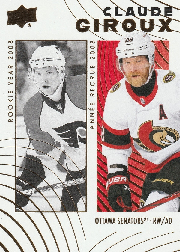 Hockey card Claude Giroux