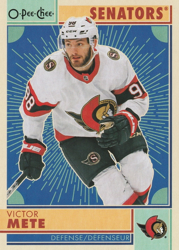 Hockey card Victor Mete