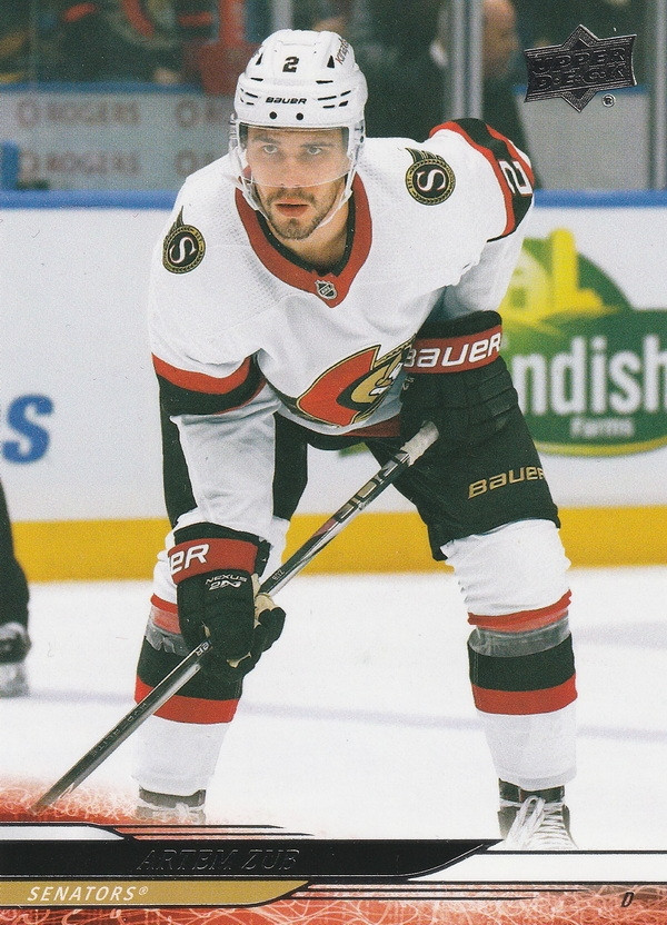 Hockey card Artem Zub