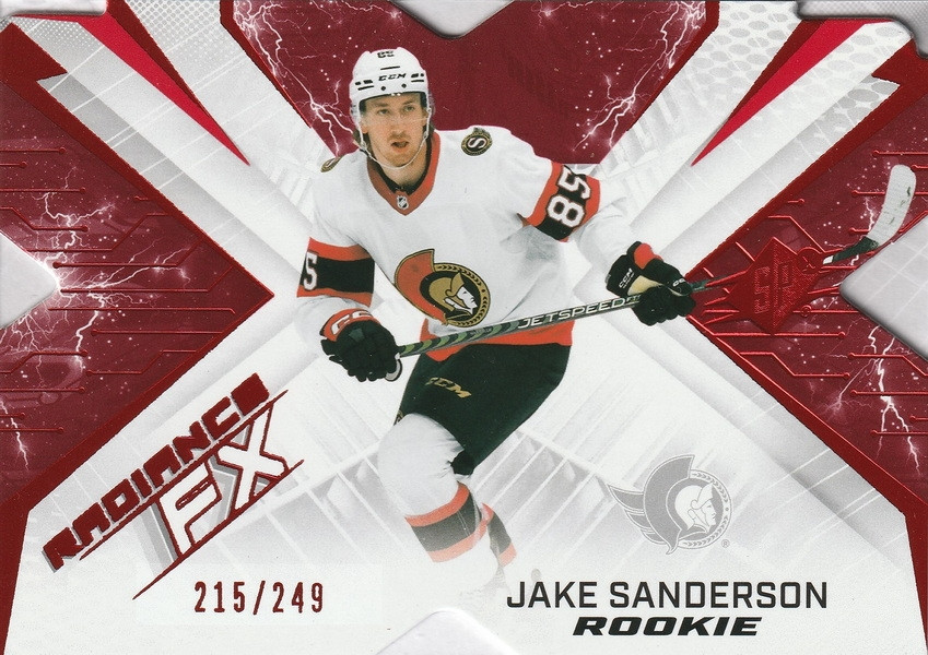 Hockey card Jake Sanderson