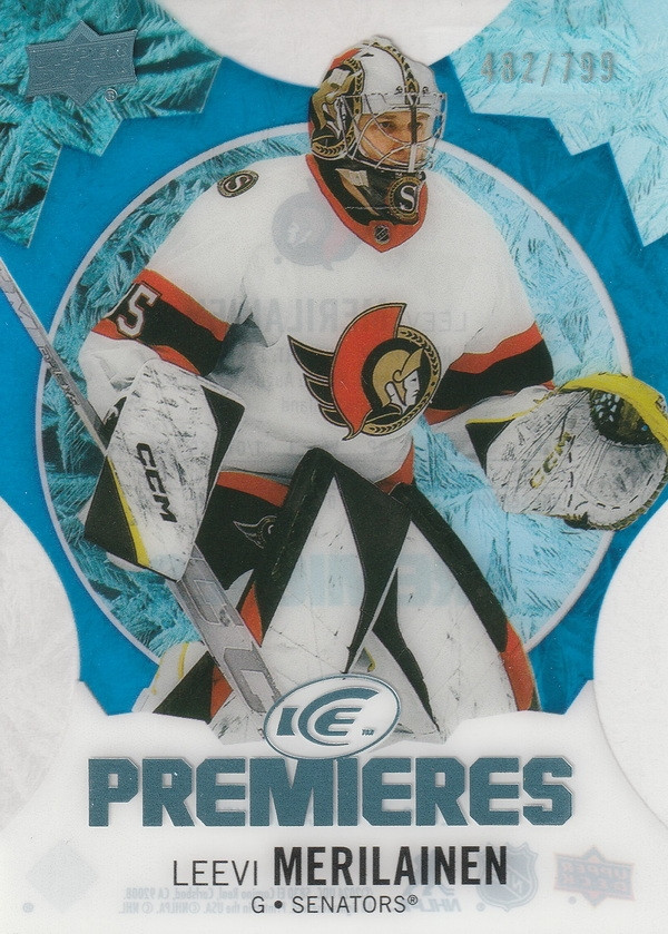 Hockey card Leevi Merilainen