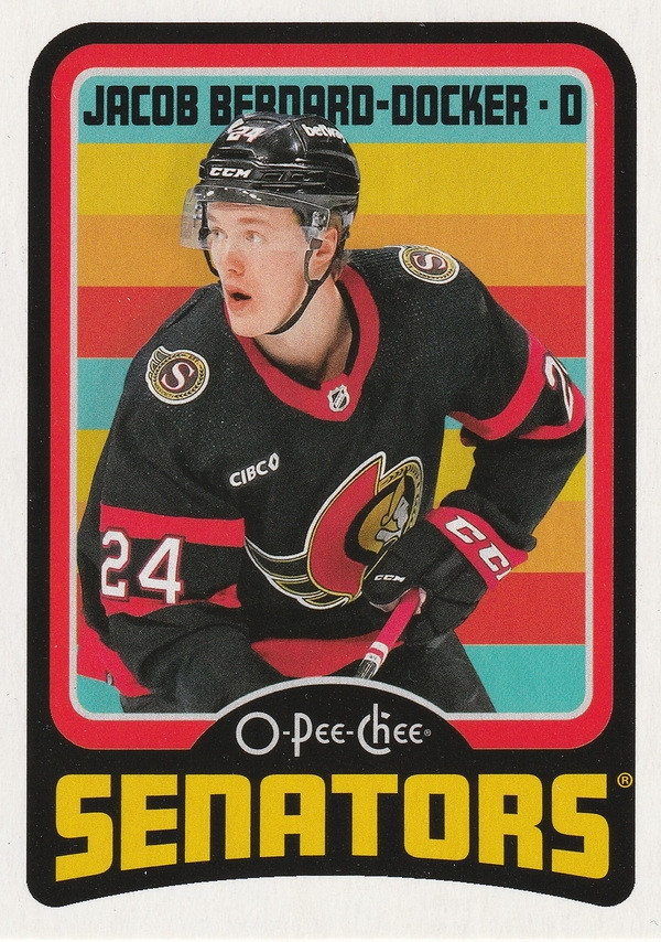 Hockey card Jacob Bernard-Docker