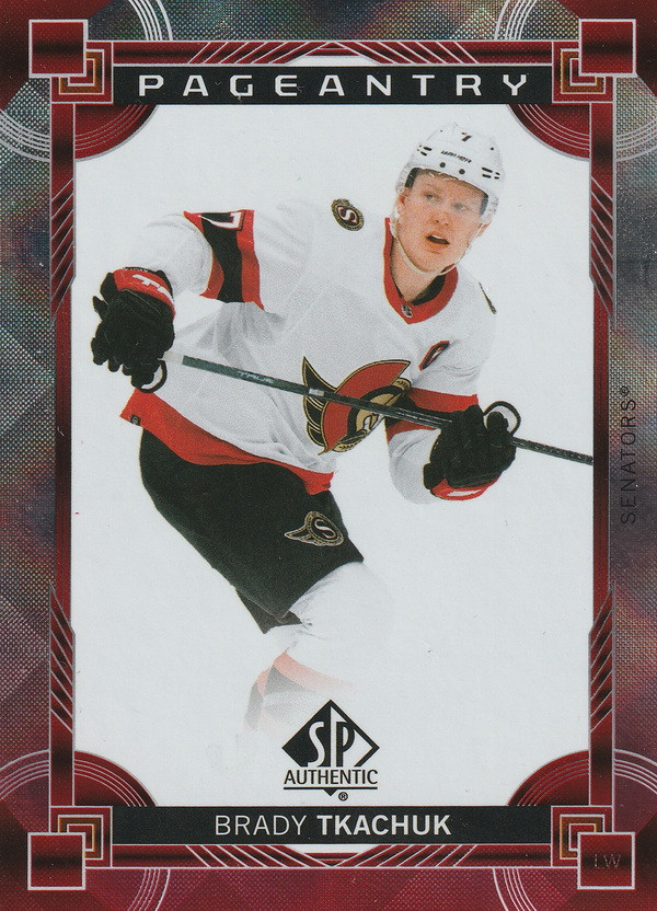 Hockey card Brady Tkachuk