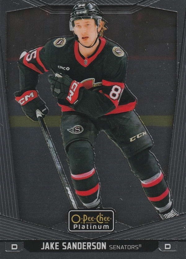 Hockey card Jake Sanderson