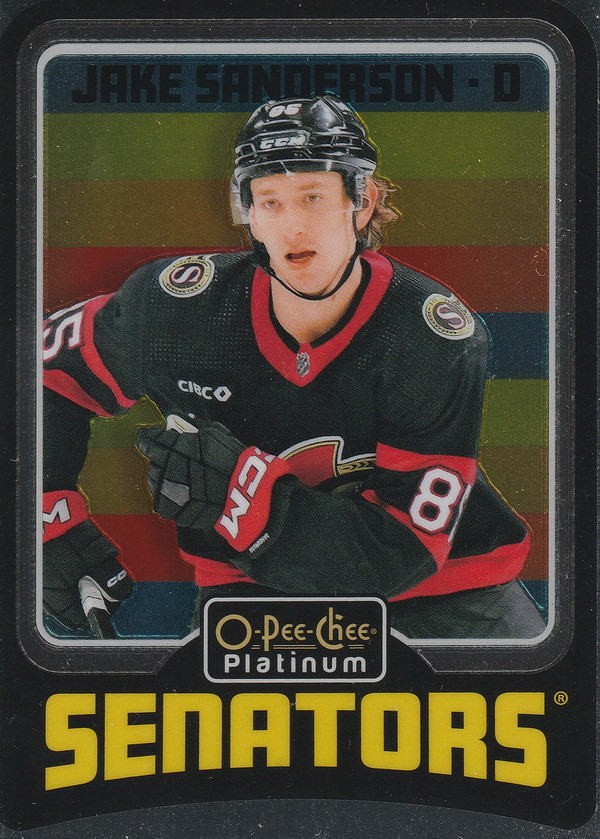 Hockey card Jake Sanderson