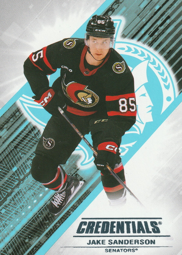 Hockey card Jake Sanderson
