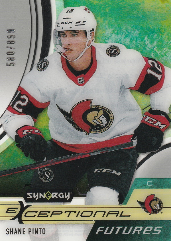 Hockey card Shane Pinto