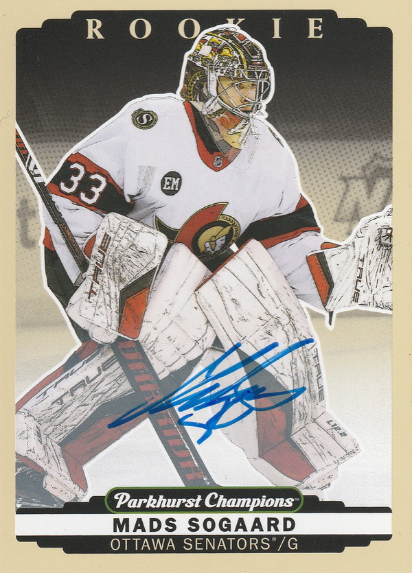 Hockey card Mads Sogaard