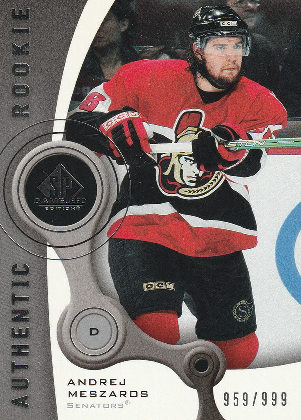 Hockey card Andrej Meszaros