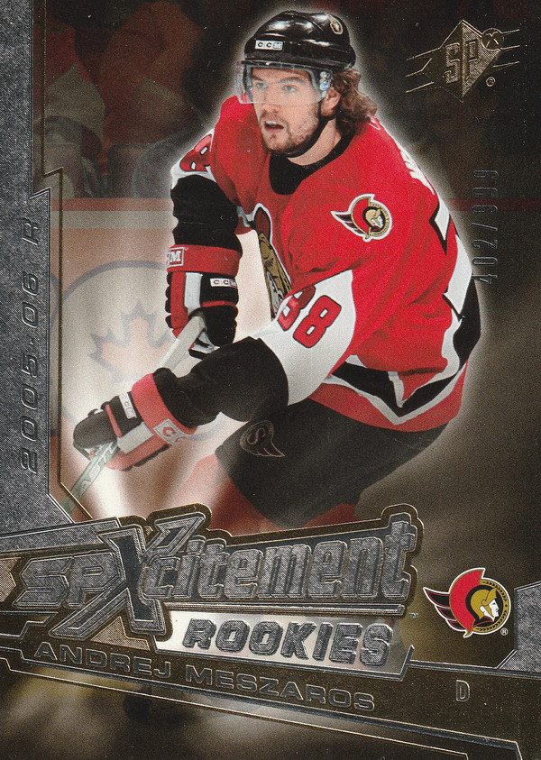 Hockey card Andrej Meszaros