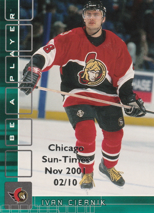 Hockey card Ivan Ciernik