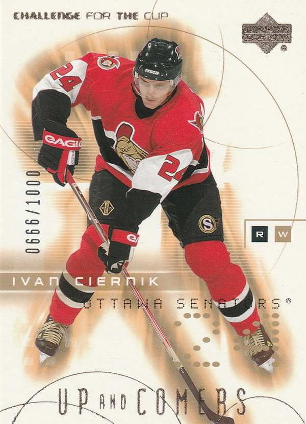 Hockey card Ivan Ciernik