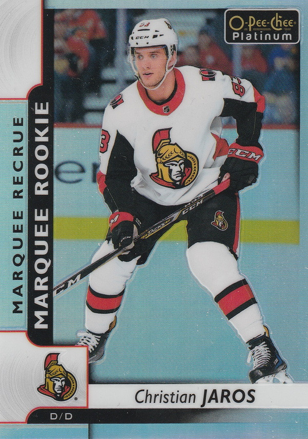 Hockey card Christian Jaros