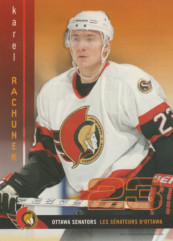 Hockey card Karel Rachunek