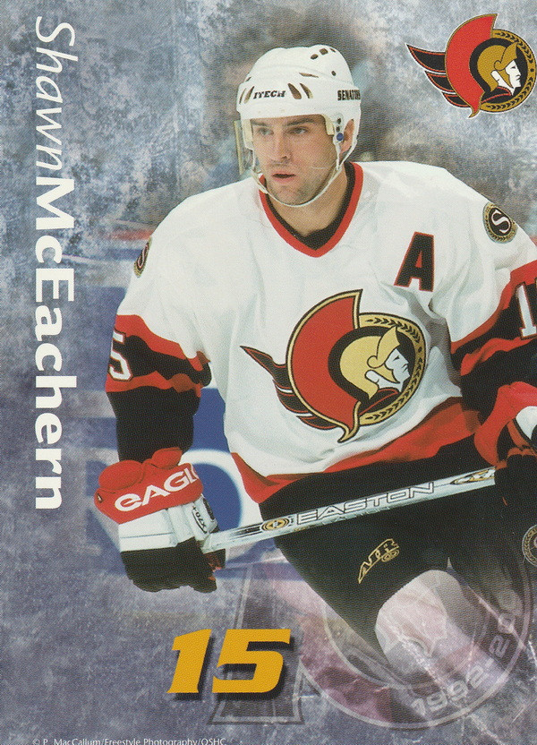 Hockey card Shawn McEachern