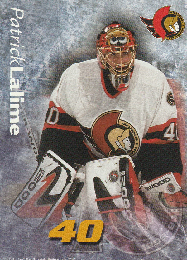 Hockey card Patrick Lalime