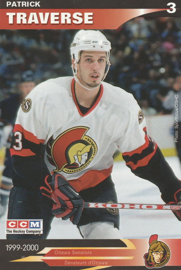 Hockey card Patrick Traverse