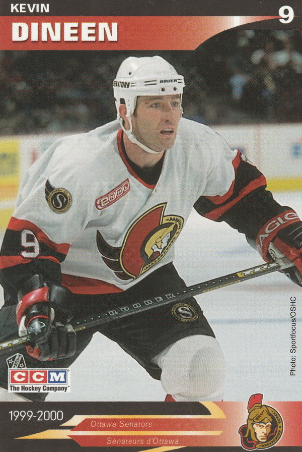 Hockey card Kevin Dineen 