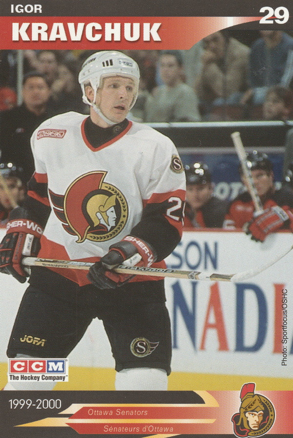 Hockey card Igor Kravchuk