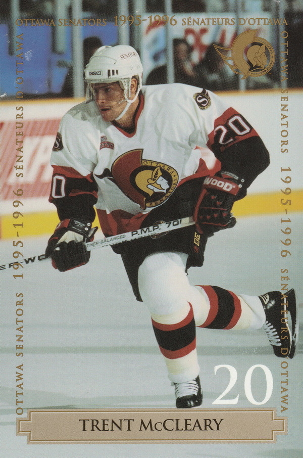 Hockey card Trent McCleary