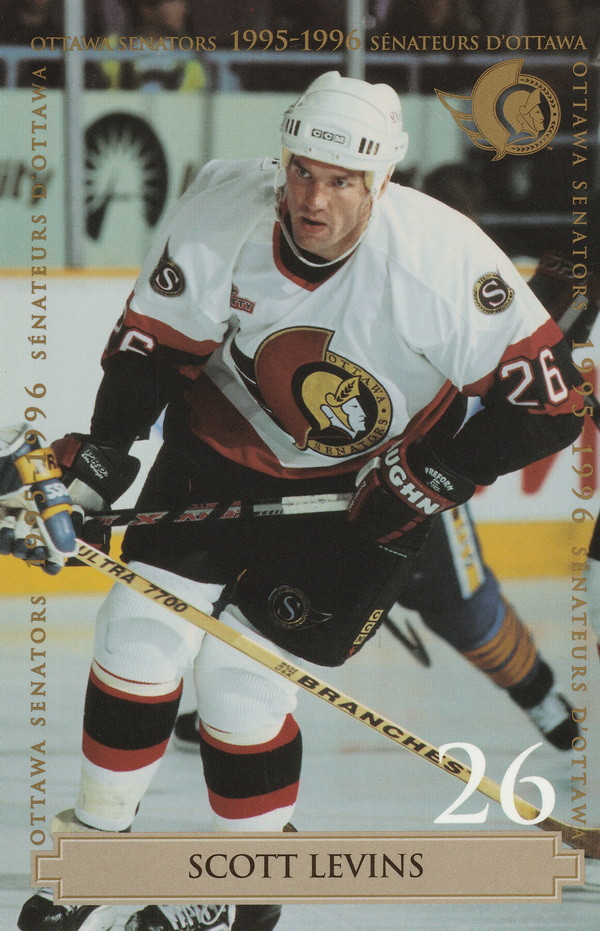 Hockey card Scott Levins
