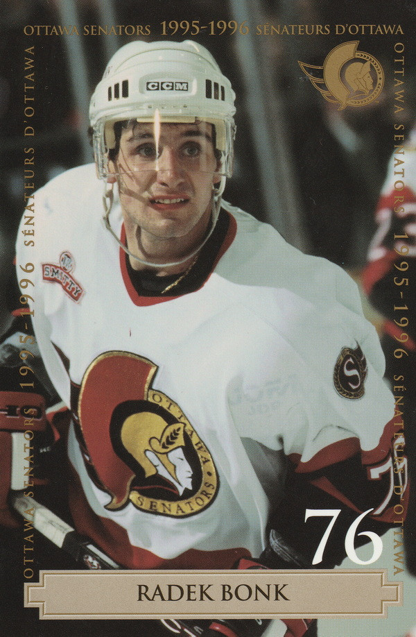 Hockey card Radek Bonk
